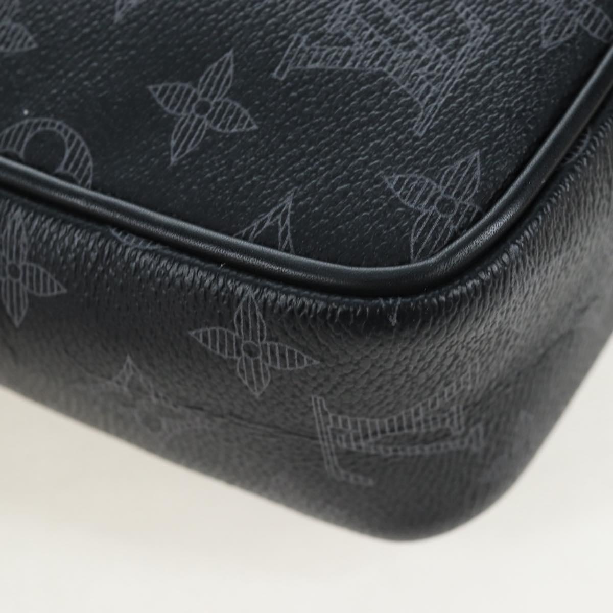 LOUIS VUITTON Monogram Eclipse DanubePM Shoulder Bag M43677 LV Auth 206267SAM