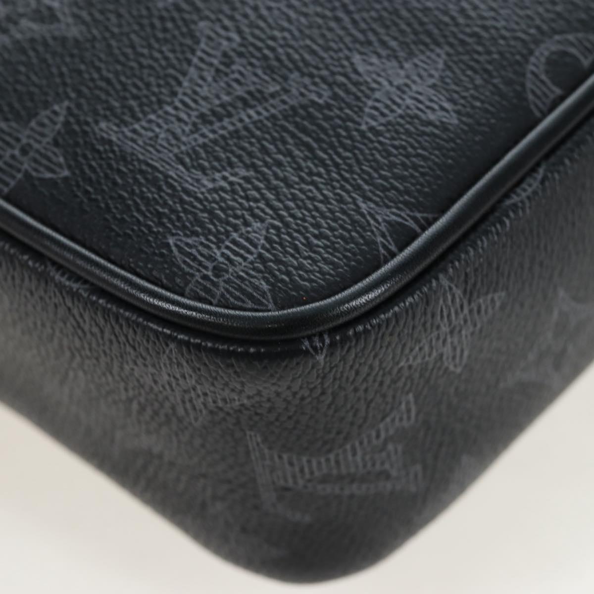 LOUIS VUITTON Monogram Eclipse DanubePM Shoulder Bag M43677 LV Auth 206267SAM