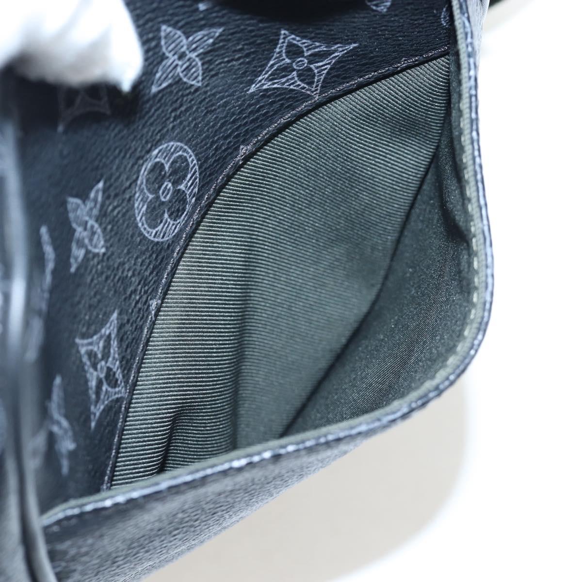 LOUIS VUITTON Monogram Eclipse DanubePM Shoulder Bag M43677 LV Auth 206267SAM