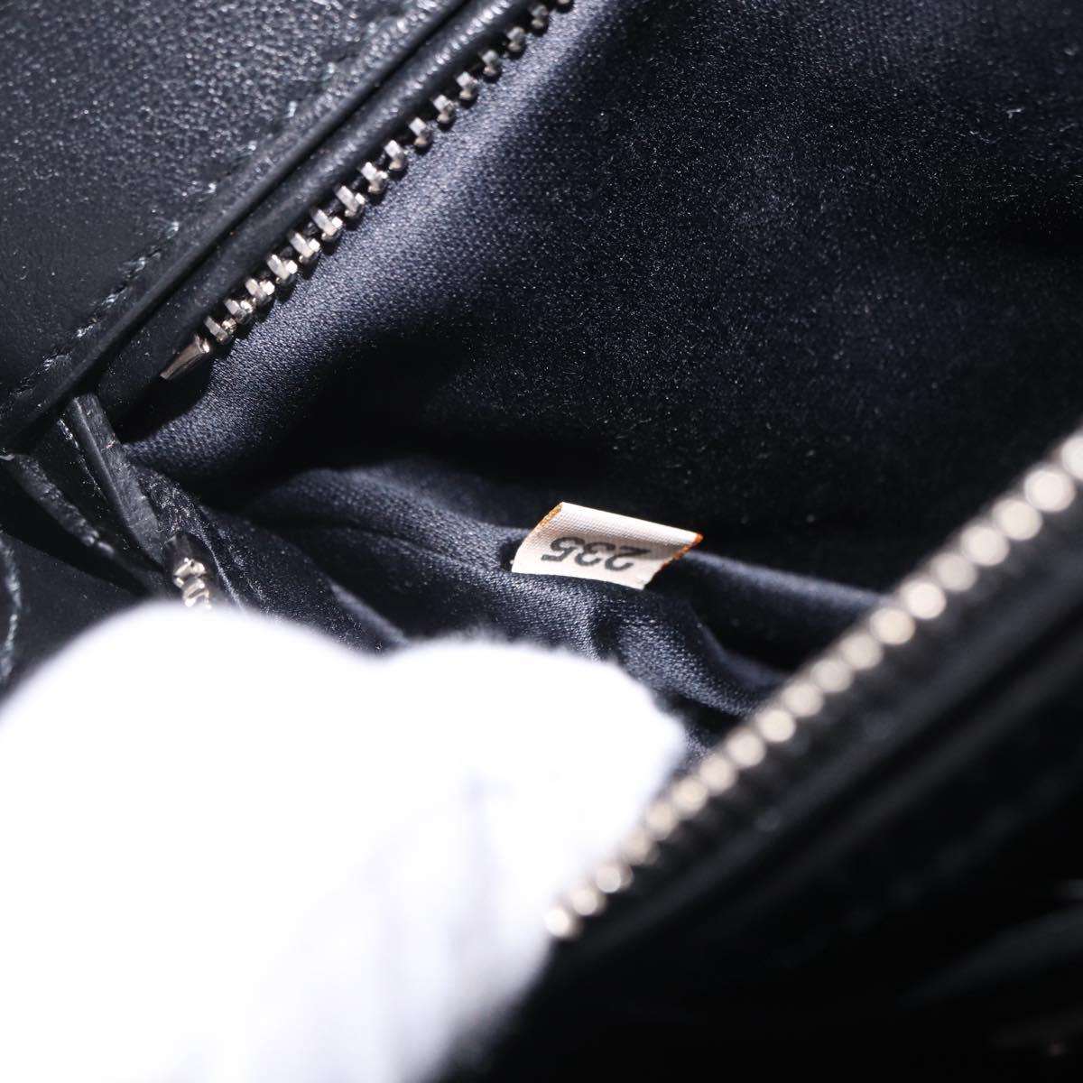 Miu Miu Shoulder Bag Leather Silver Auth 206274M