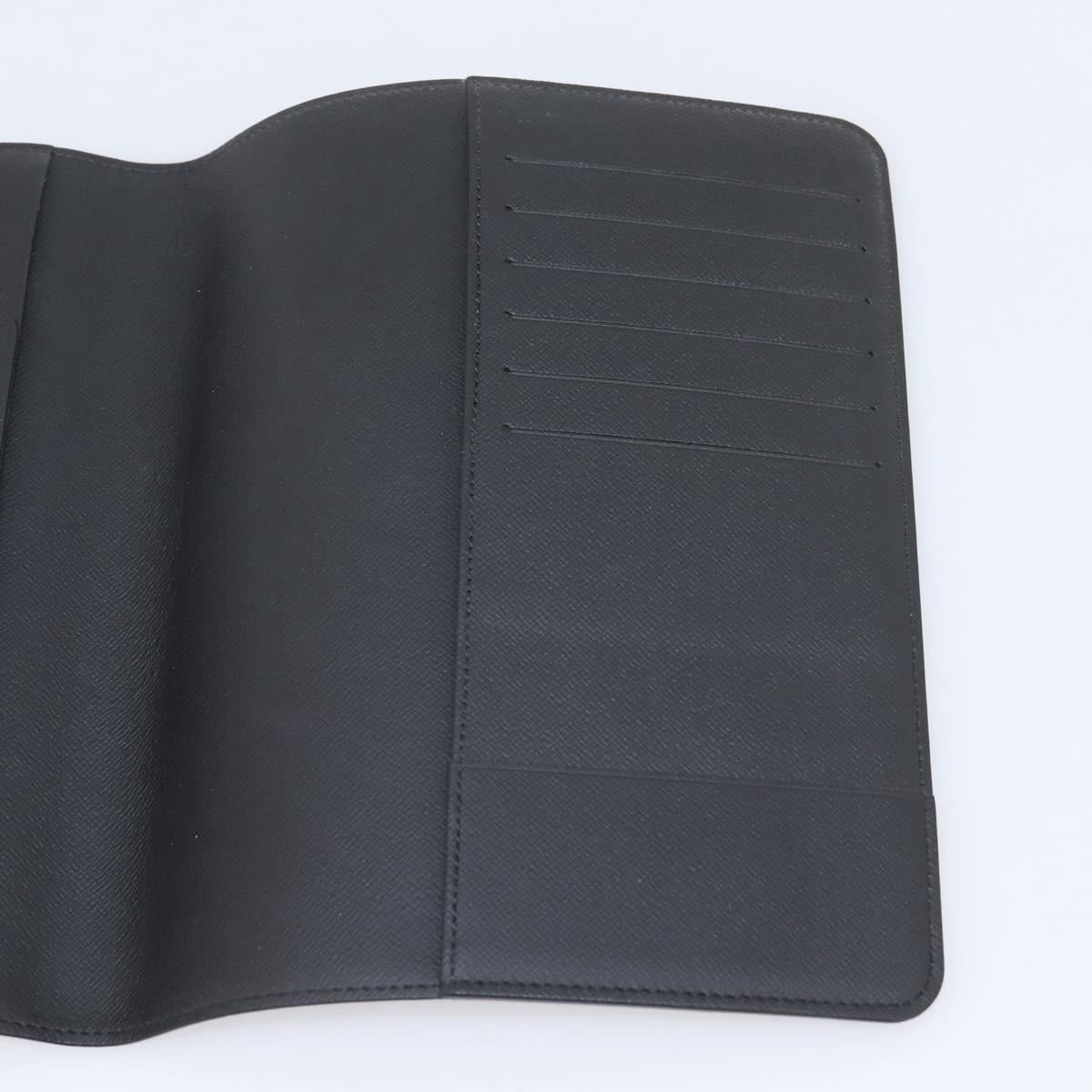 LOUIS VUITTON Damier Graphite Agenda Bureau Note Cover R20974 LV Auth 206298V