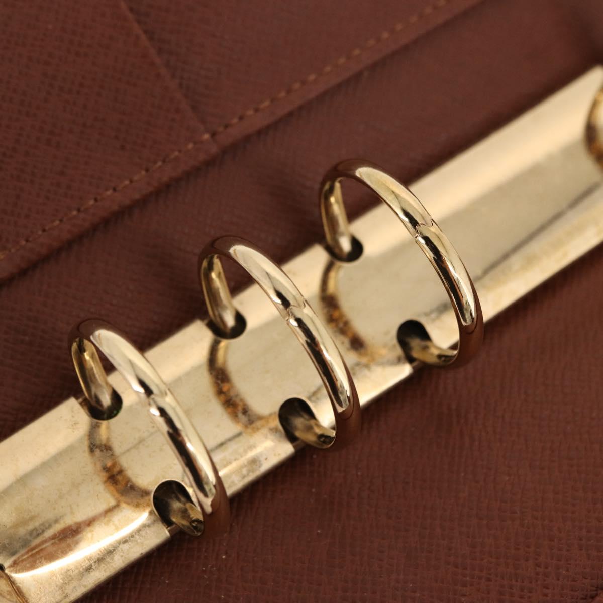 LOUIS VUITTON Monogram Agenda MM Day Planner Cover R20105 LV Auth 206302V