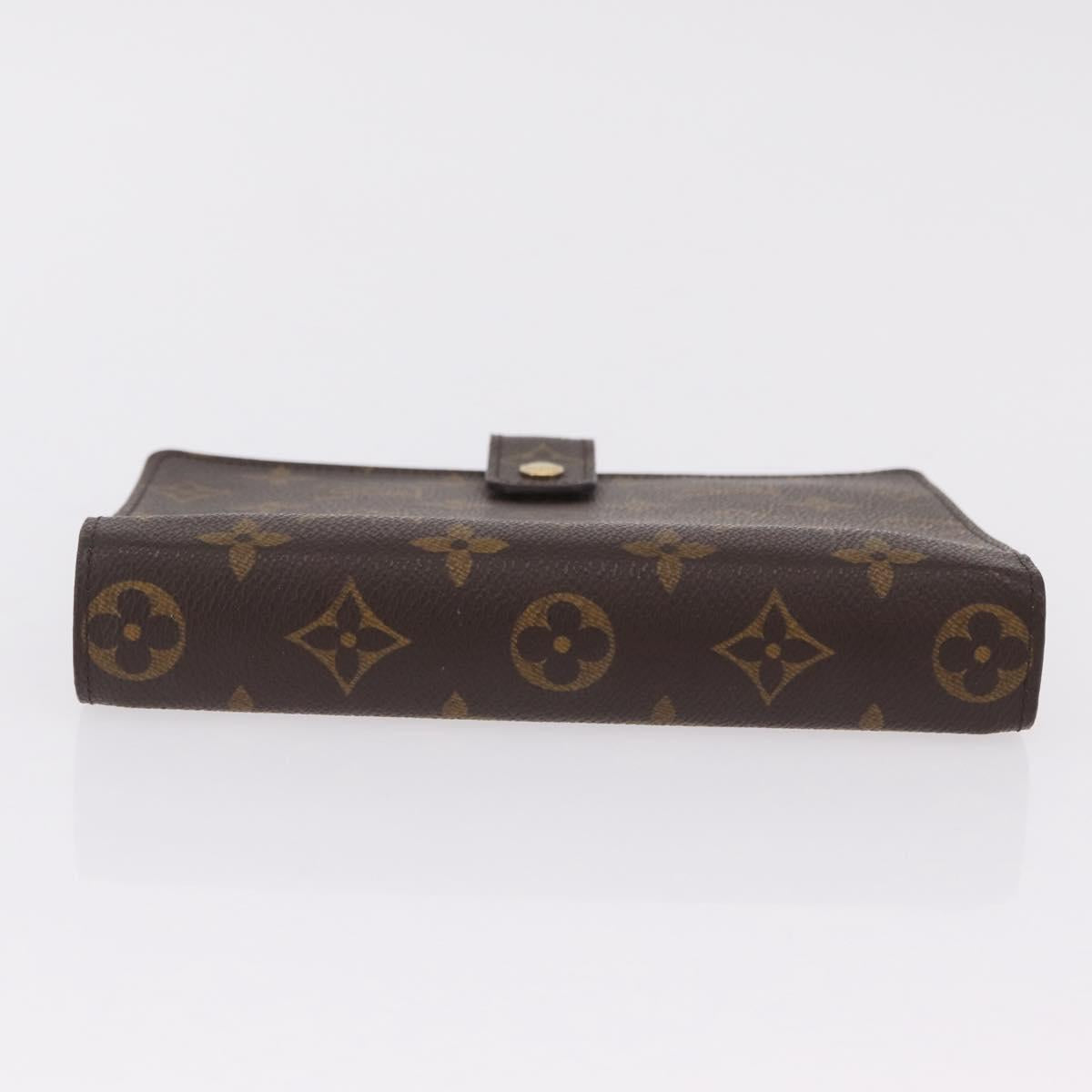 LOUIS VUITTON Monogram Agenda MM Day Planner Cover R20105 LV Auth 206302V