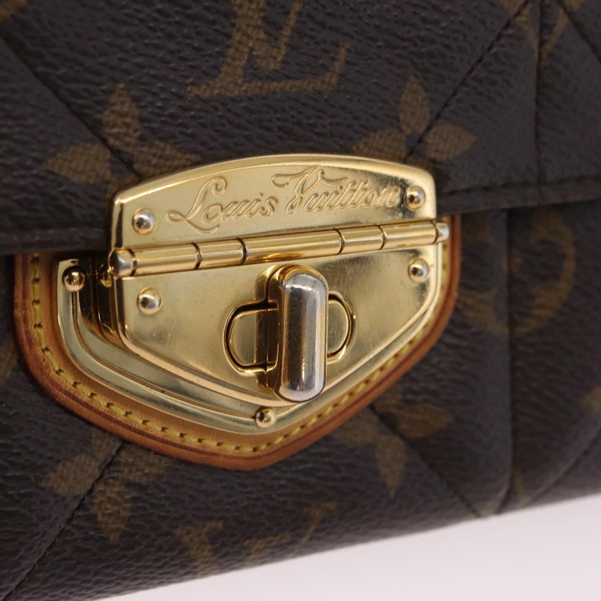 LOUIS VUITTON Monogram Etoile Portefeiulle Sarah Long Wallet M66556 Auth 206306