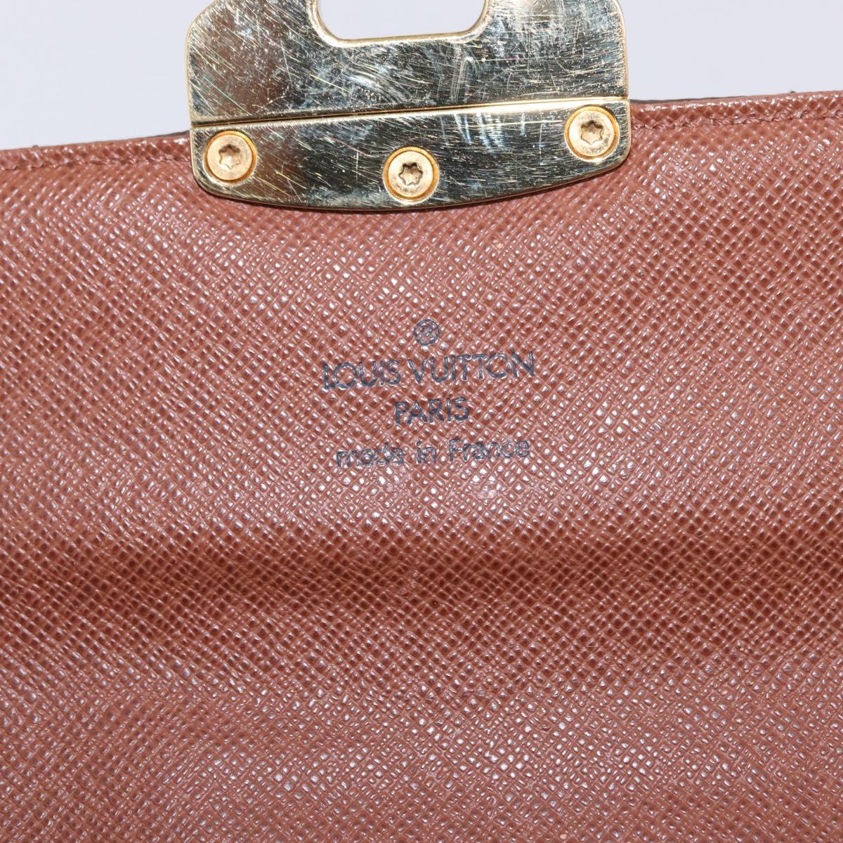 LOUIS VUITTON Monogram Etoile Portefeiulle Sarah Long Wallet M66556 Auth 206306