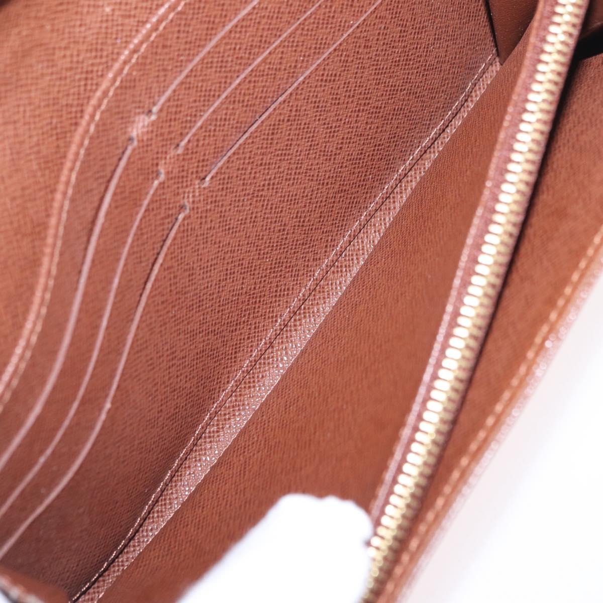 LOUIS VUITTON Monogram Etoile Portefeiulle Sarah Long Wallet M66556 Auth 206306
