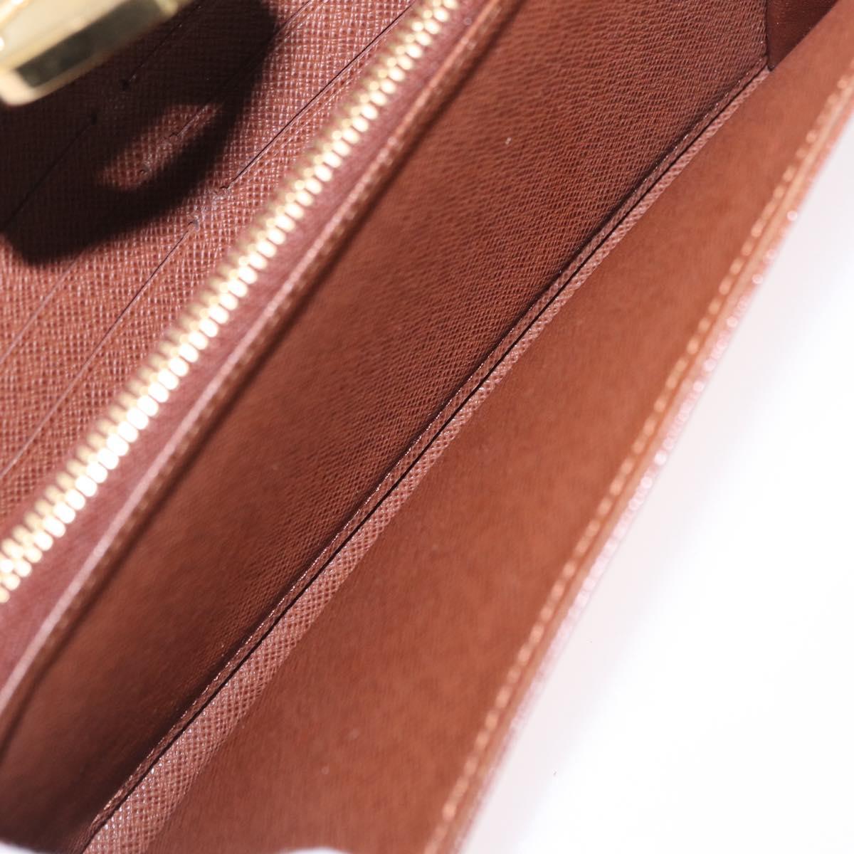 LOUIS VUITTON Monogram Etoile Portefeiulle Sarah Long Wallet M66556 Auth 206306