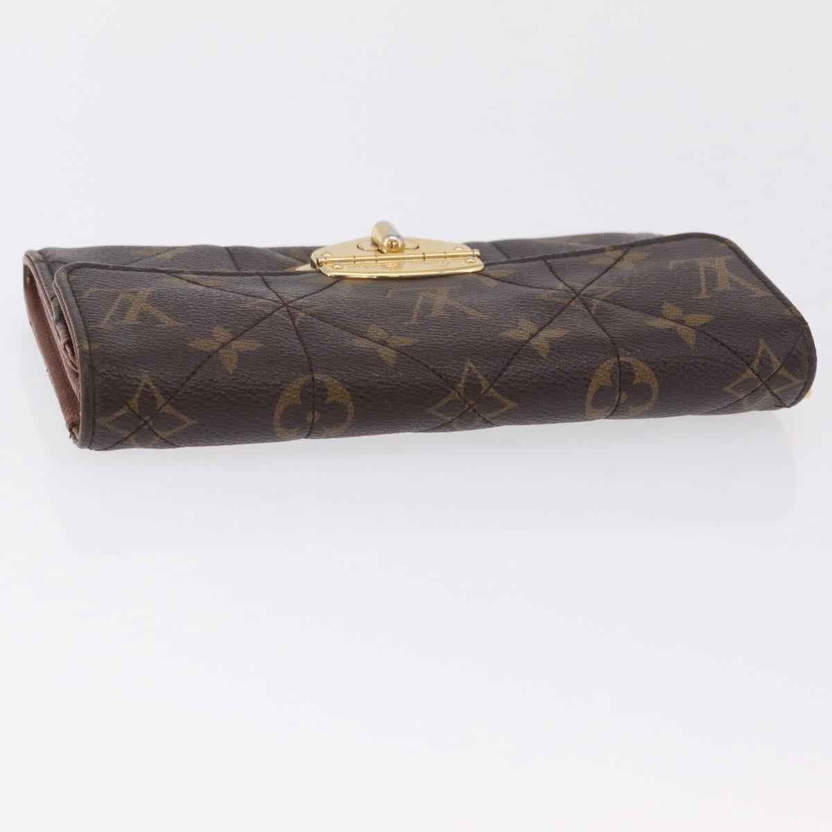 LOUIS VUITTON Monogram Etoile Portefeiulle Sarah Long Wallet M66556 Auth 206306