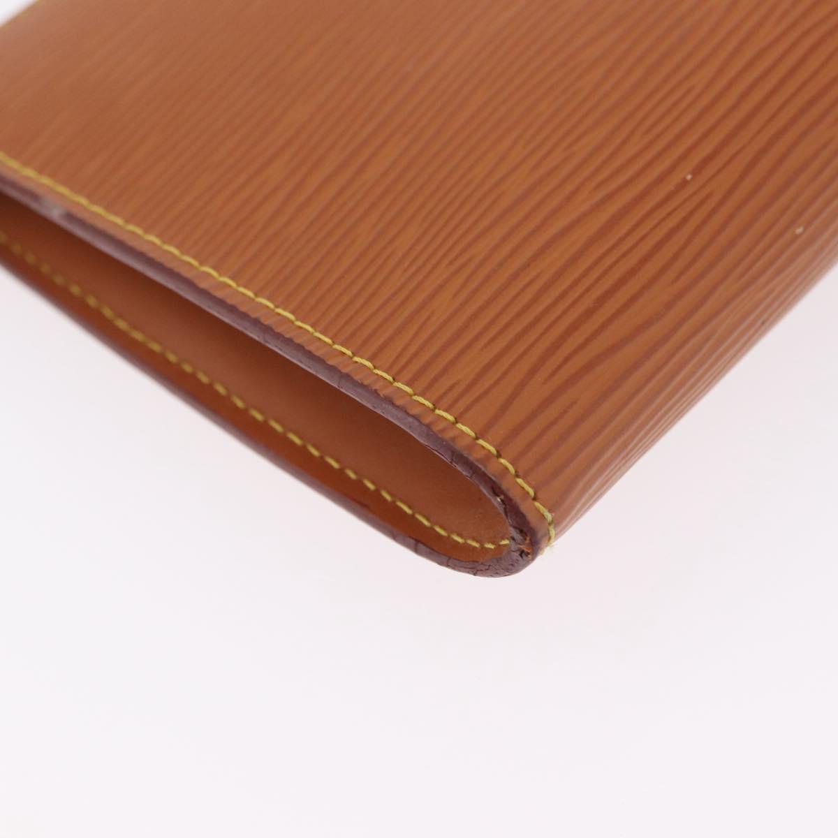 LOUIS VUITTON Epi Pochette Accessoires Pouch Zipangu Gold M52948 LV Auth 206319