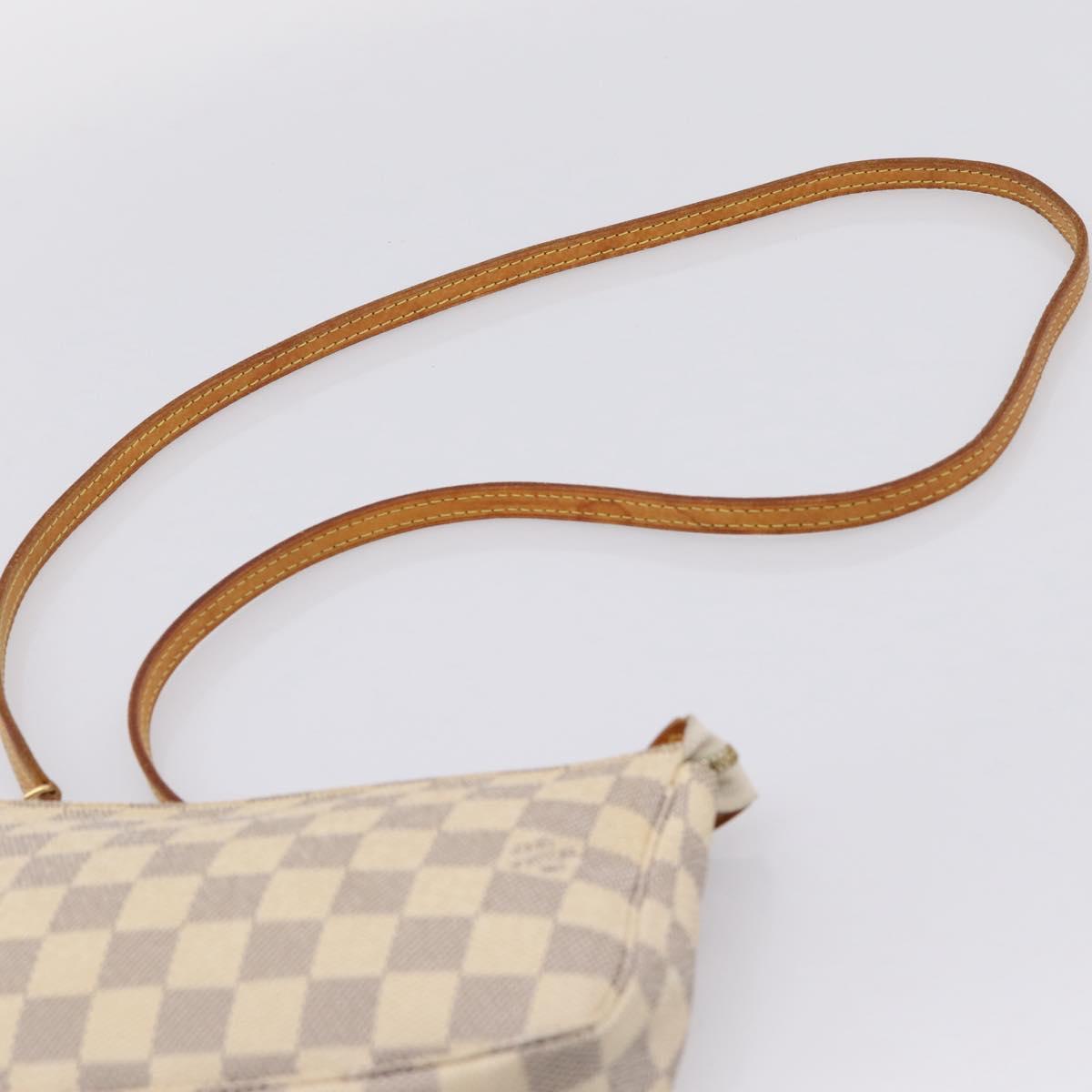 LOUIS VUITTON Damier Azur Pochette Accessoires Pouch N41207 LV Auth 206321A