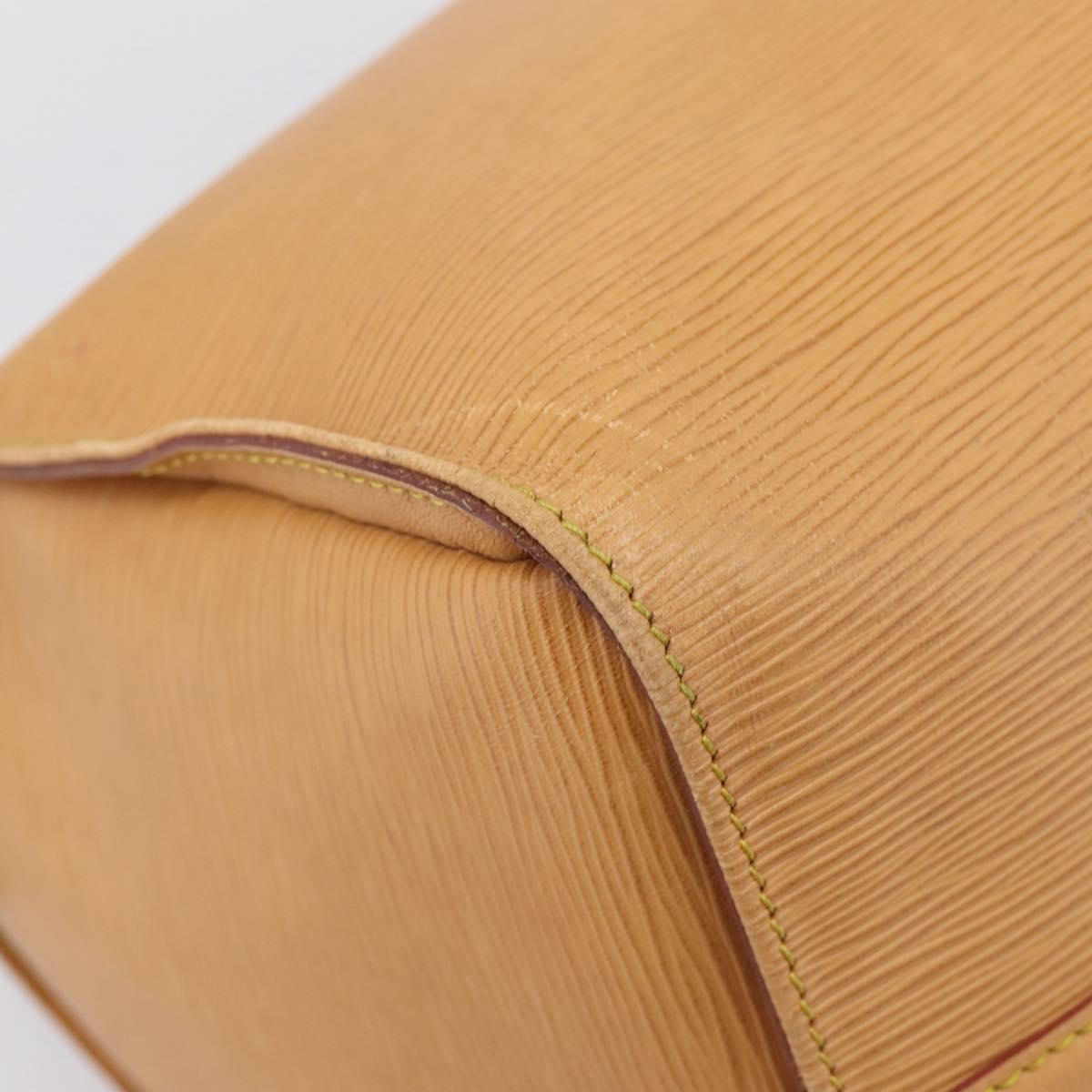 LOUIS VUITTON Epi Speedy 35 Hand Bag Zipangu Gold LV Auth 206327