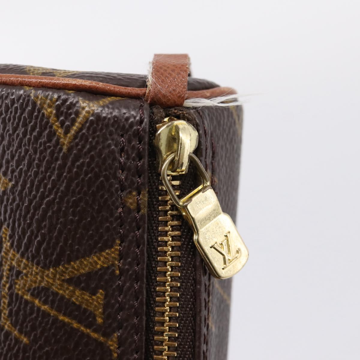 LOUIS VUITTON Monogram Papillon Pouch Pouch LV Auth 206345