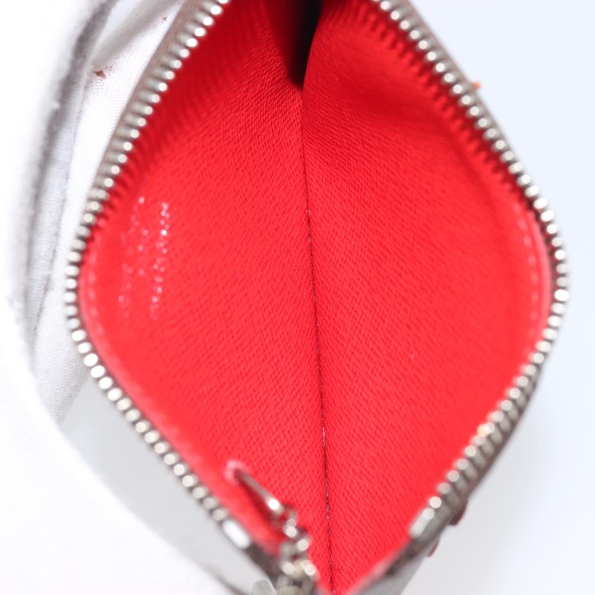 LOUIS VUITTON Monogram Pochette Cles Coin Purse Tribal Mask M60213 Auth 206347M
