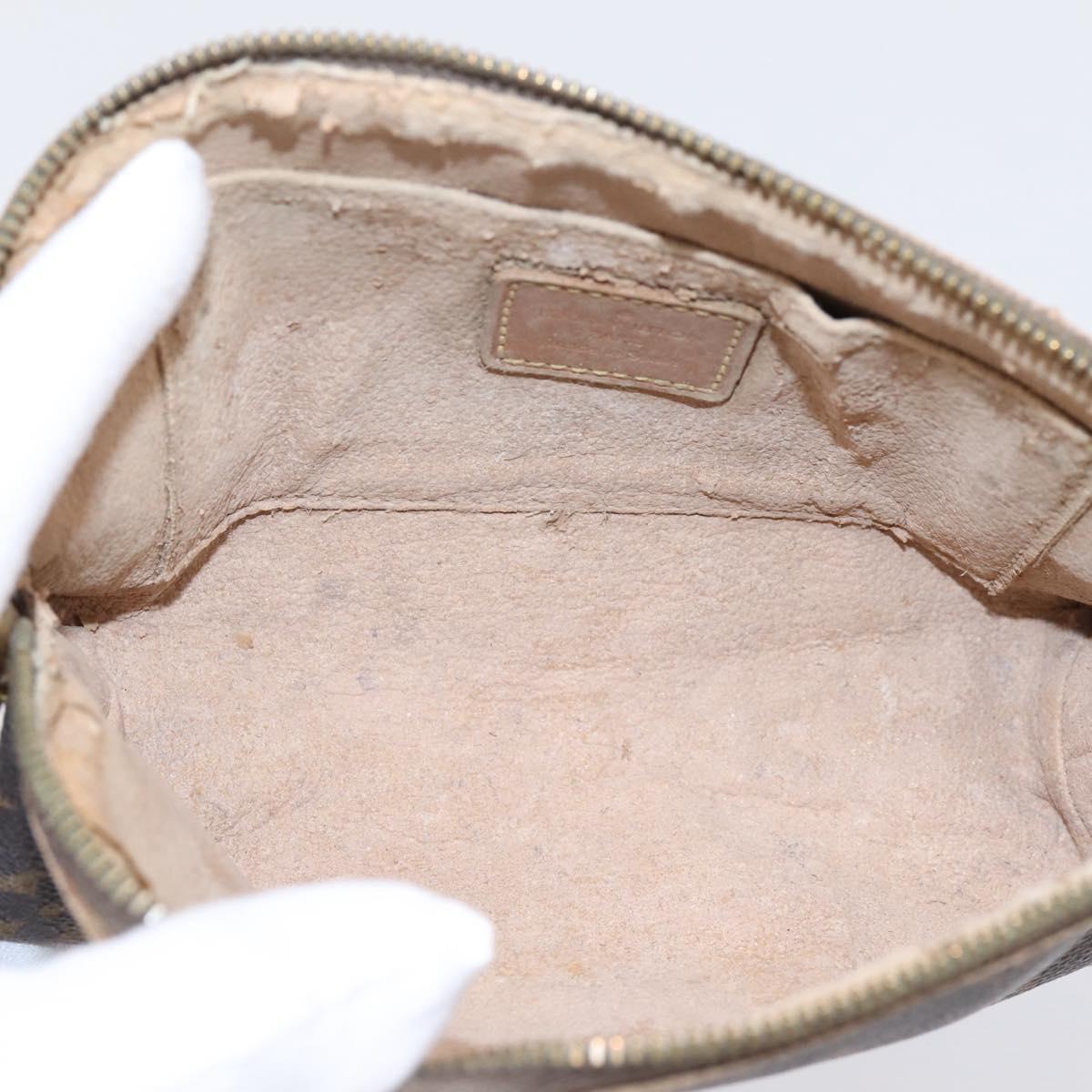 LOUIS VUITTON Monogram Pochette Cosmetic PM Pouch M43998 LV Auth 206348