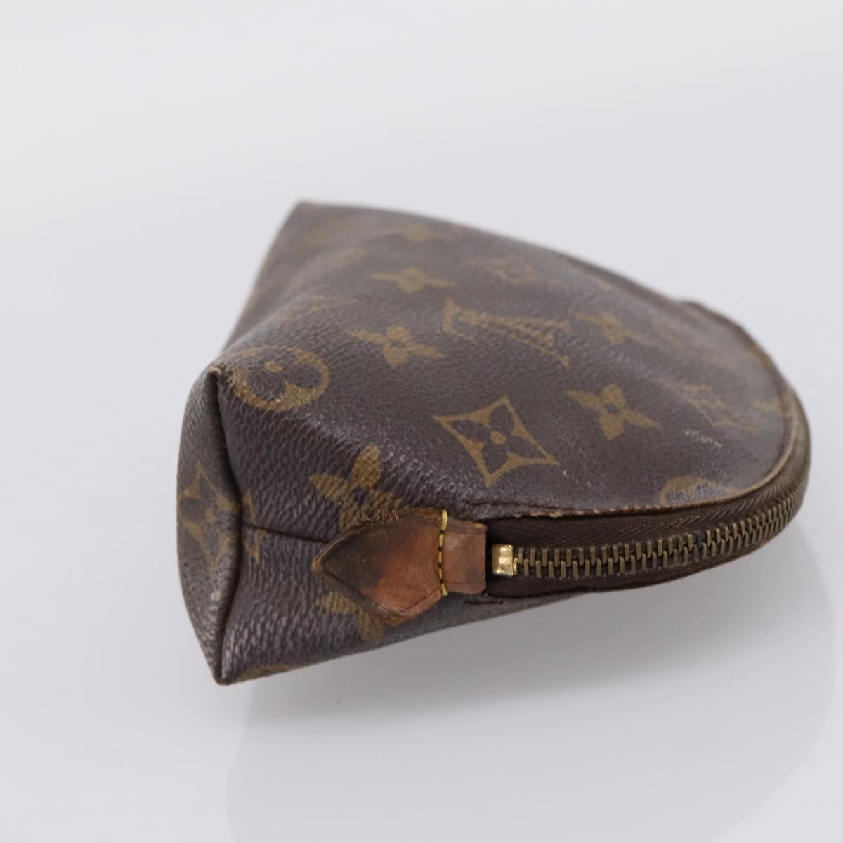 LOUIS VUITTON Monogram Pochette Cosmetic PM Pouch M43998 LV Auth 206348