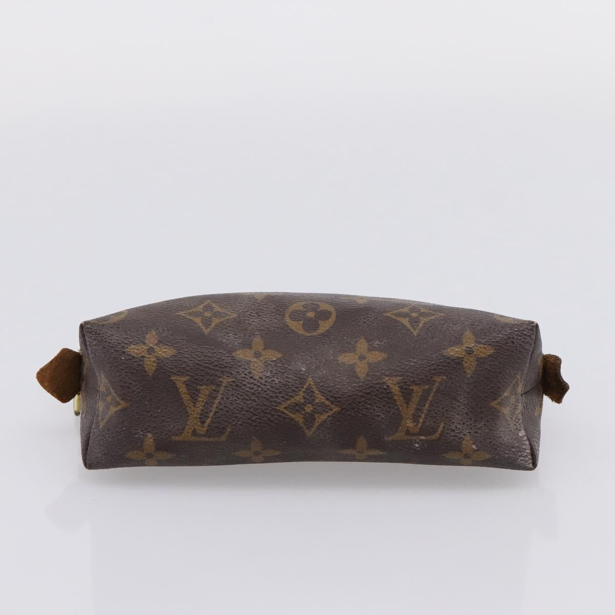 LOUIS VUITTON Monogram Pochette Cosmetic PM Pouch M43998 LV Auth 206348