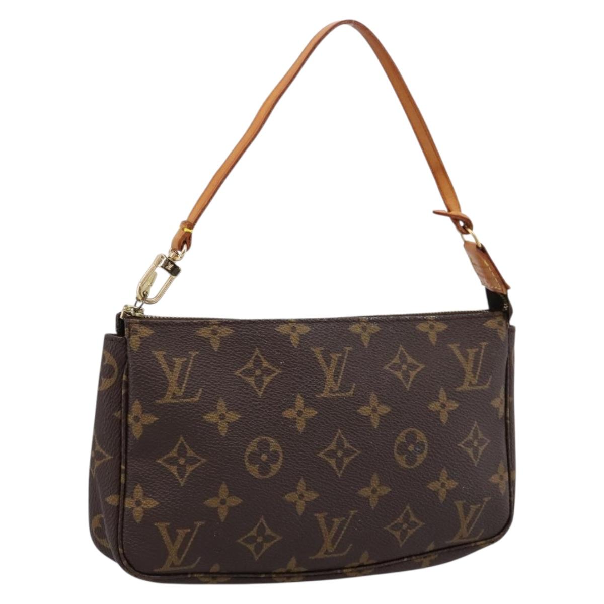 LOUIS VUITTON Monogram Pochette Accessoires Pouch M51980 LV Auth 206354A