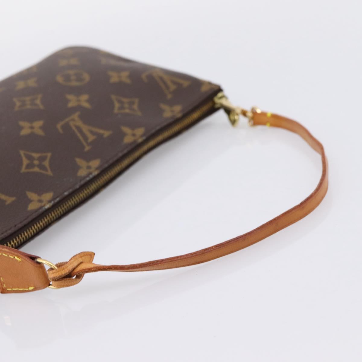 LOUIS VUITTON Monogram Pochette Accessoires Pouch M51980 LV Auth 206354A