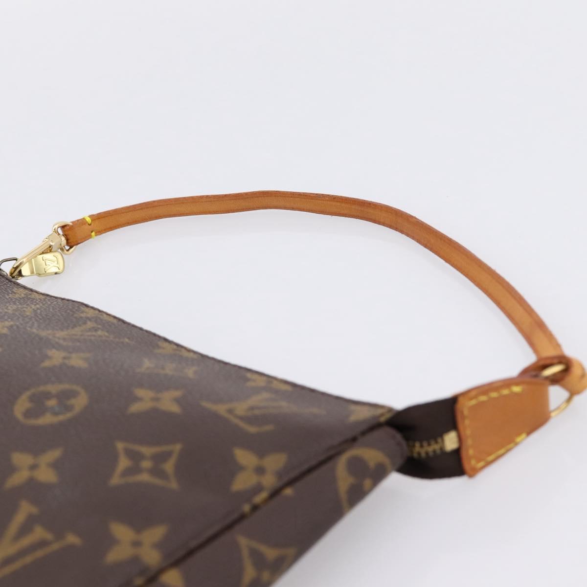 LOUIS VUITTON Monogram Pochette Accessoires Pouch M51980 LV Auth 206354A
