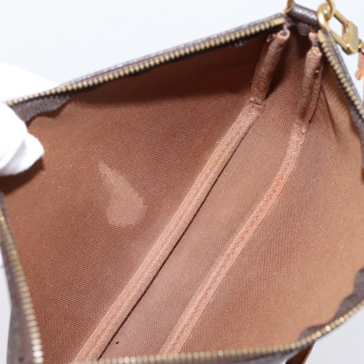 LOUIS VUITTON Monogram Pochette Accessoires Pouch M51980 LV Auth 206355