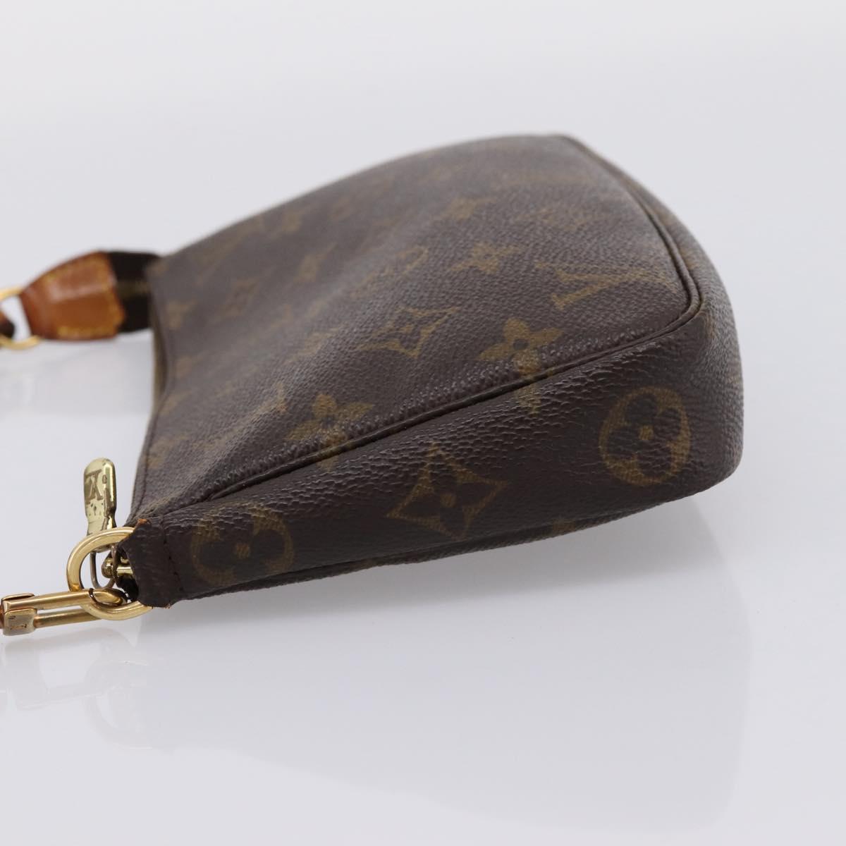 LOUIS VUITTON Monogram Pochette Accessoires Pouch M51980 LV Auth 206355