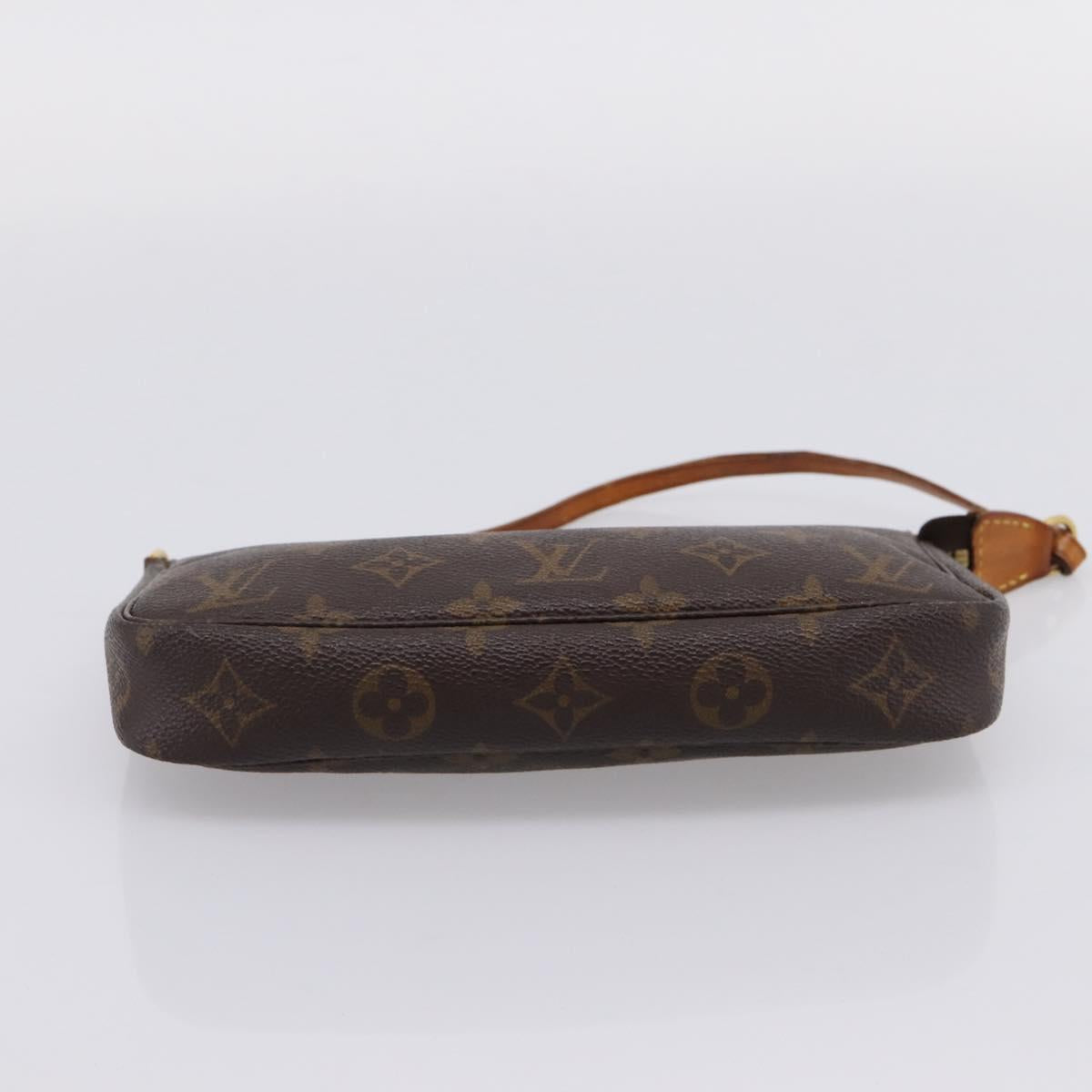 LOUIS VUITTON Monogram Pochette Accessoires Pouch M51980 LV Auth 206355