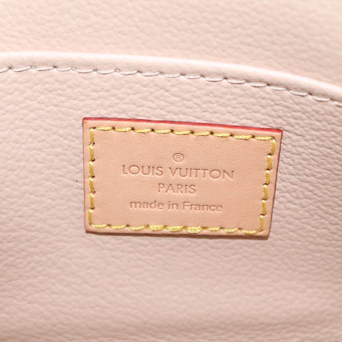 LOUIS VUITTON Damier Azur Pochette Cosmetic PM Pouch N60024 LV Auth 206359V