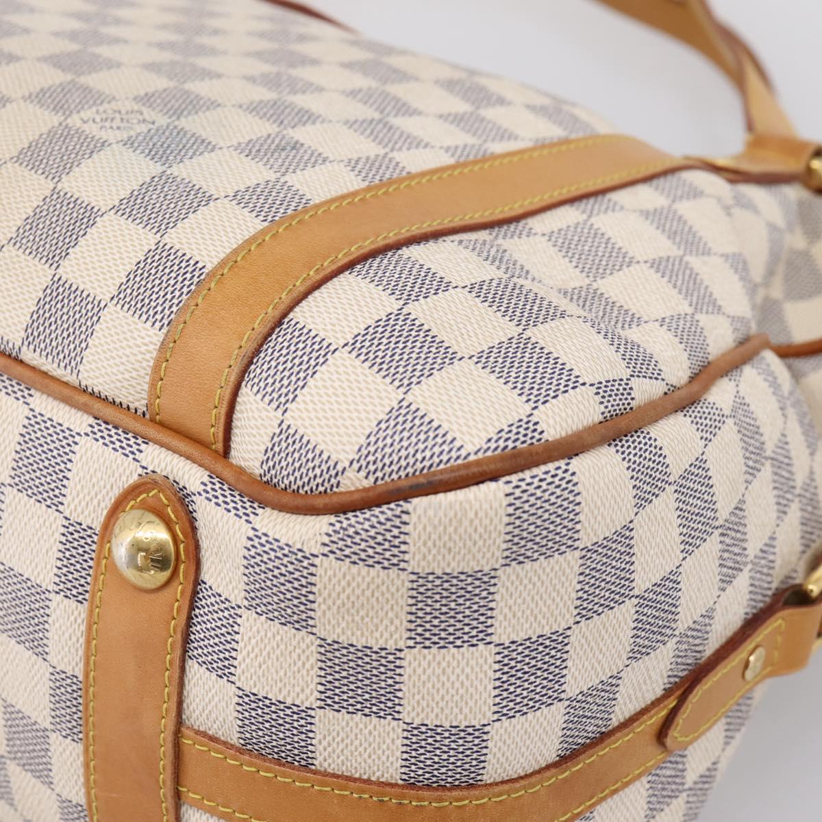LOUIS VUITTON Damier Azur Stresa GM Tote Bag M51186 LV Auth 206362A