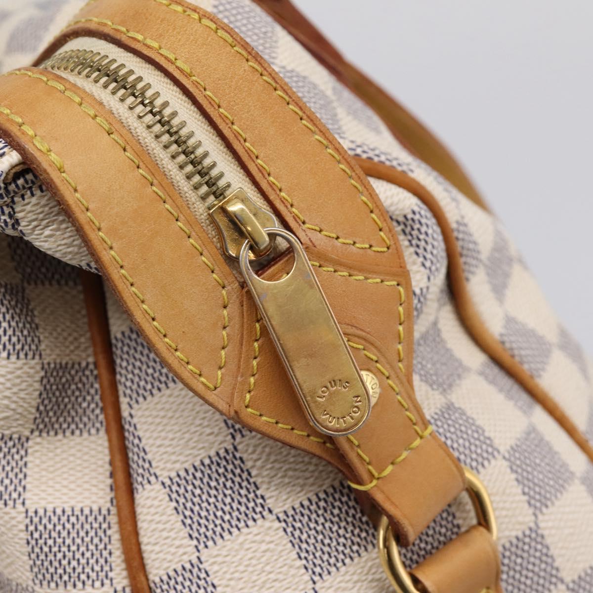 LOUIS VUITTON Damier Azur Stresa GM Tote Bag M51186 LV Auth 206362A