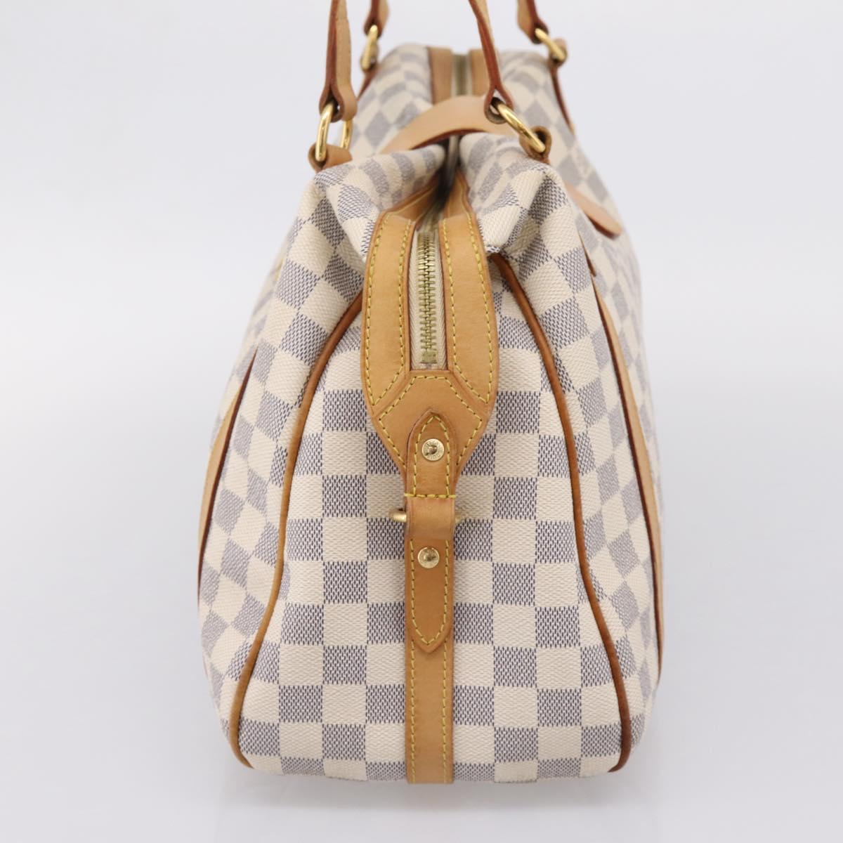 LOUIS VUITTON Damier Azur Stresa GM Tote Bag M51186 LV Auth 206362A