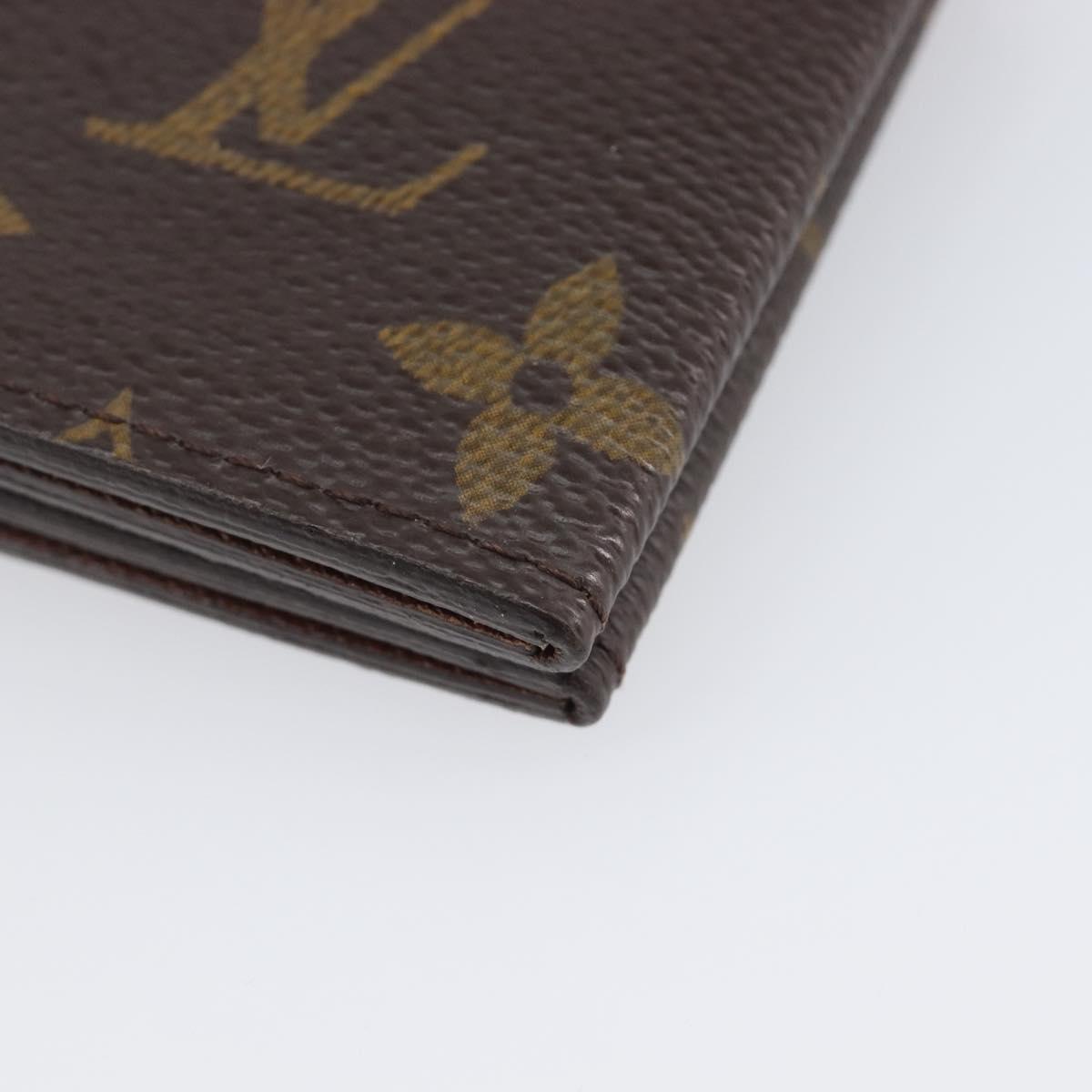 LOUIS VUITTON Monogram Porte Photo 2 Volle Photo Frame M58011 LV Auth 206364V