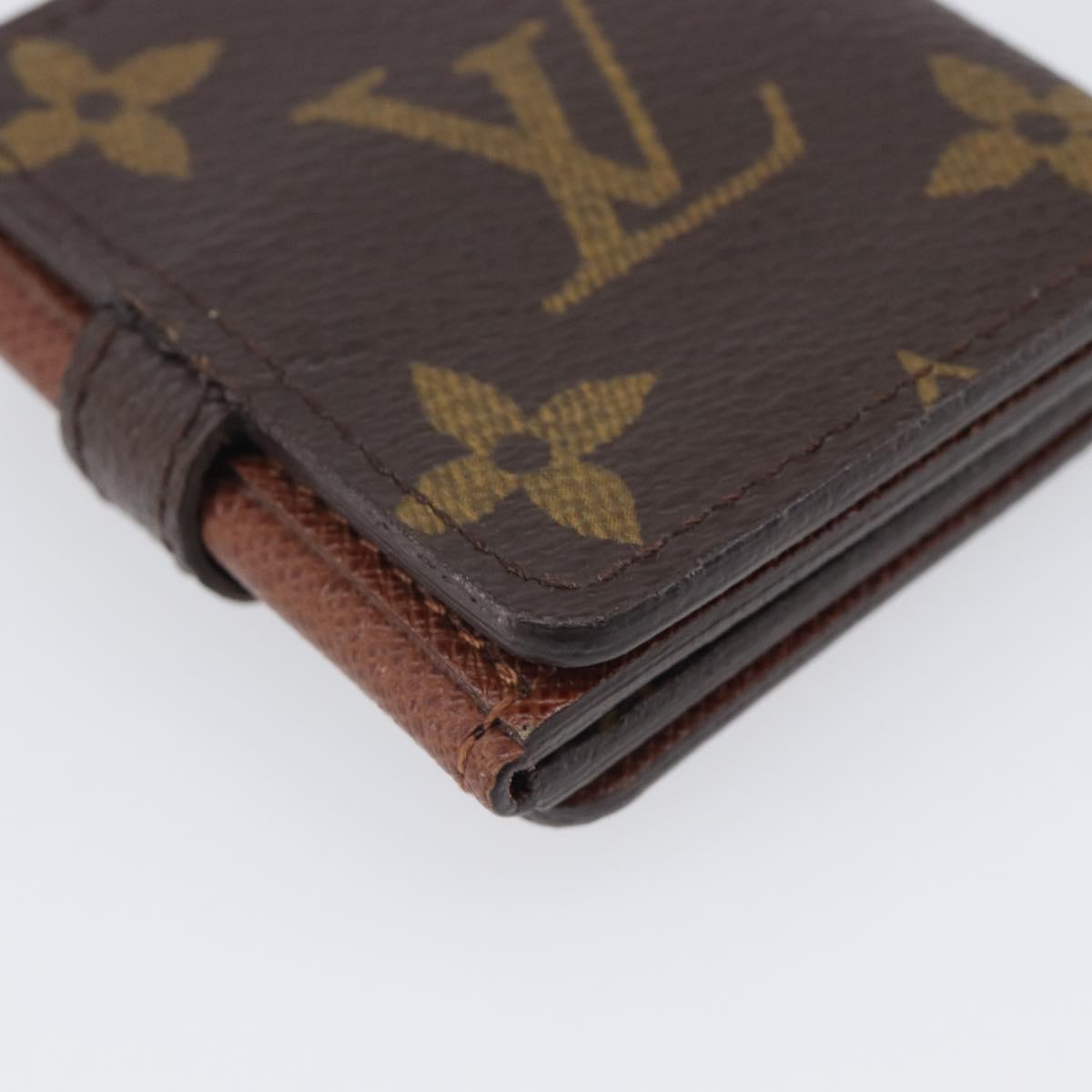 LOUIS VUITTON Monogram Porte Photo 2 Volle Photo Frame M58011 LV Auth 206364V