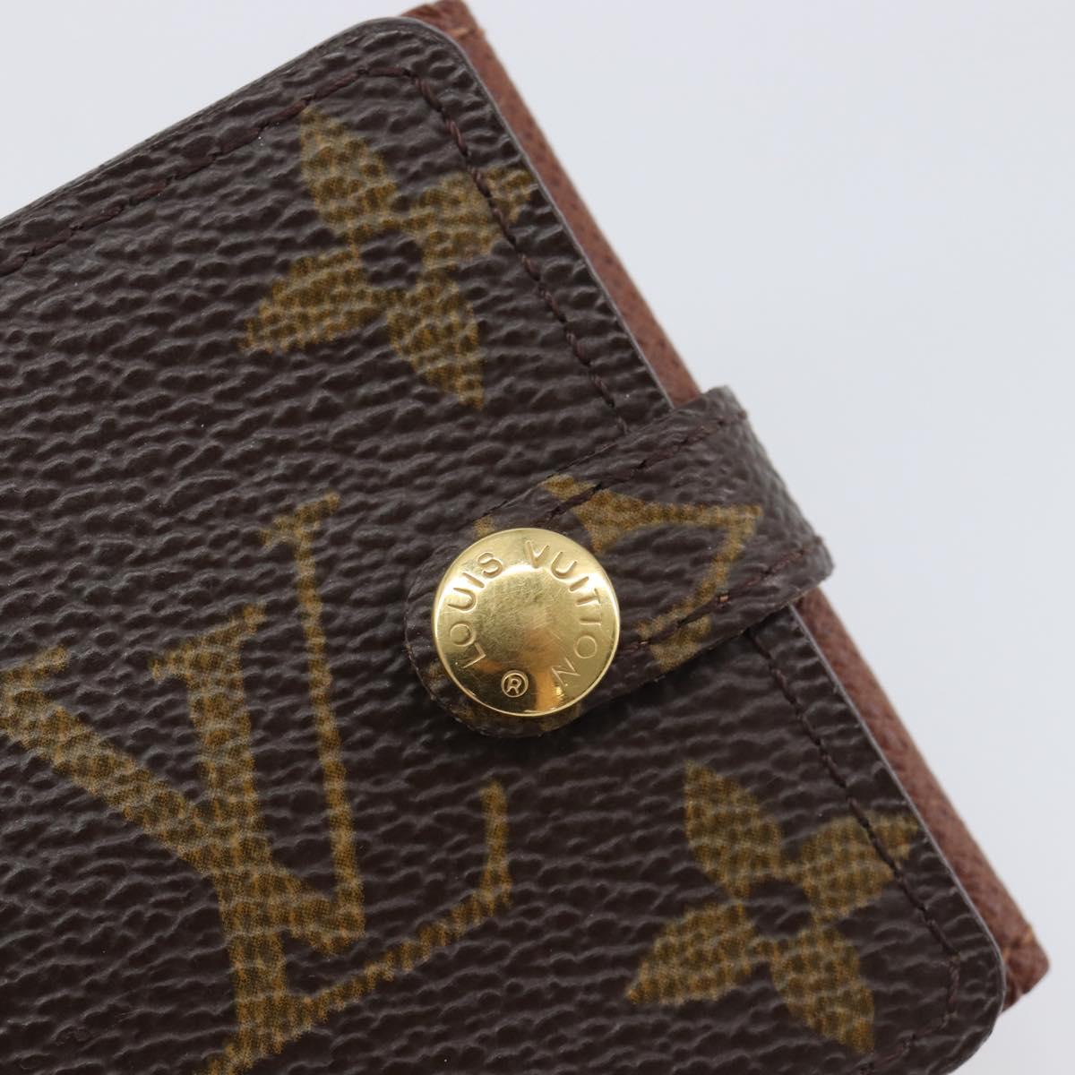 LOUIS VUITTON Monogram Porte Photo 2 Volle Photo Frame M58011 LV Auth 206364V