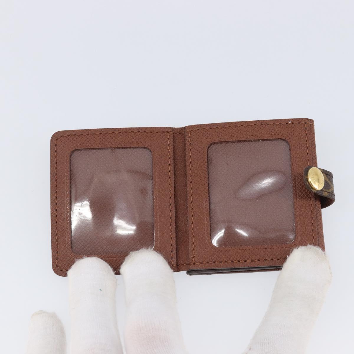 LOUIS VUITTON Monogram Porte Photo 2 Volle Photo Frame M58011 LV Auth 206364V