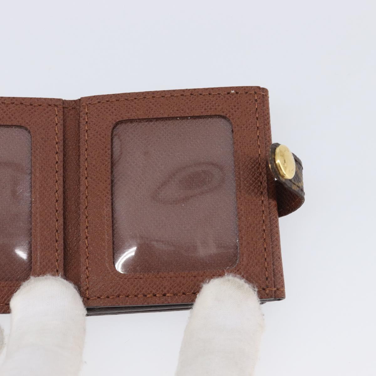 LOUIS VUITTON Monogram Porte Photo 2 Volle Photo Frame M58011 LV Auth 206364V