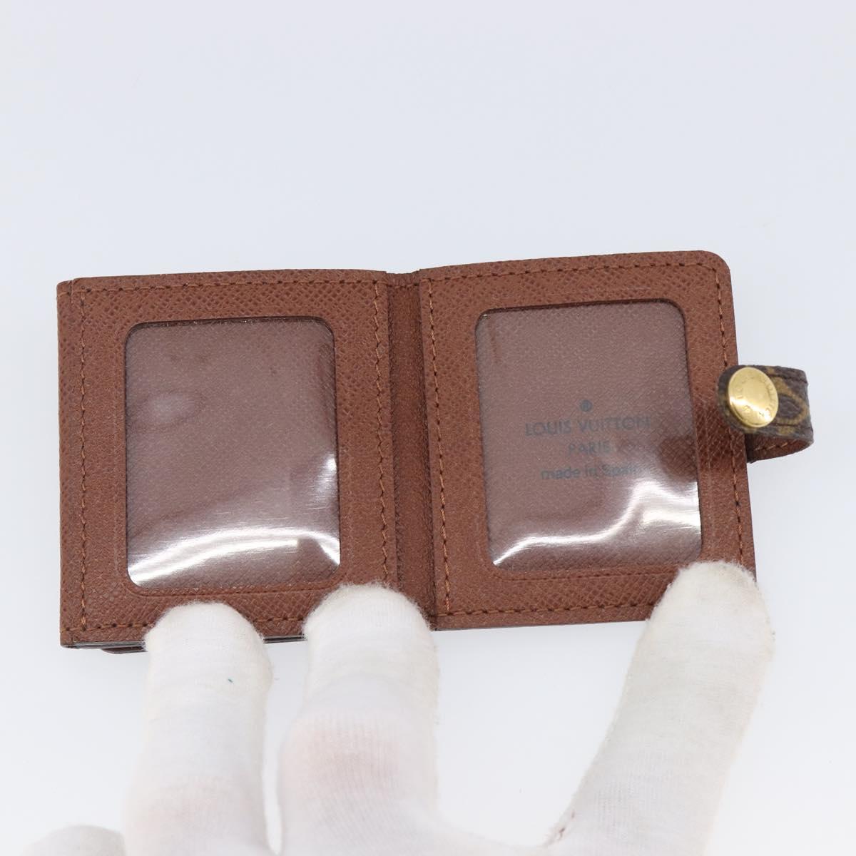 LOUIS VUITTON Monogram Porte Photo 2 Volle Photo Frame M58011 LV Auth 206364V