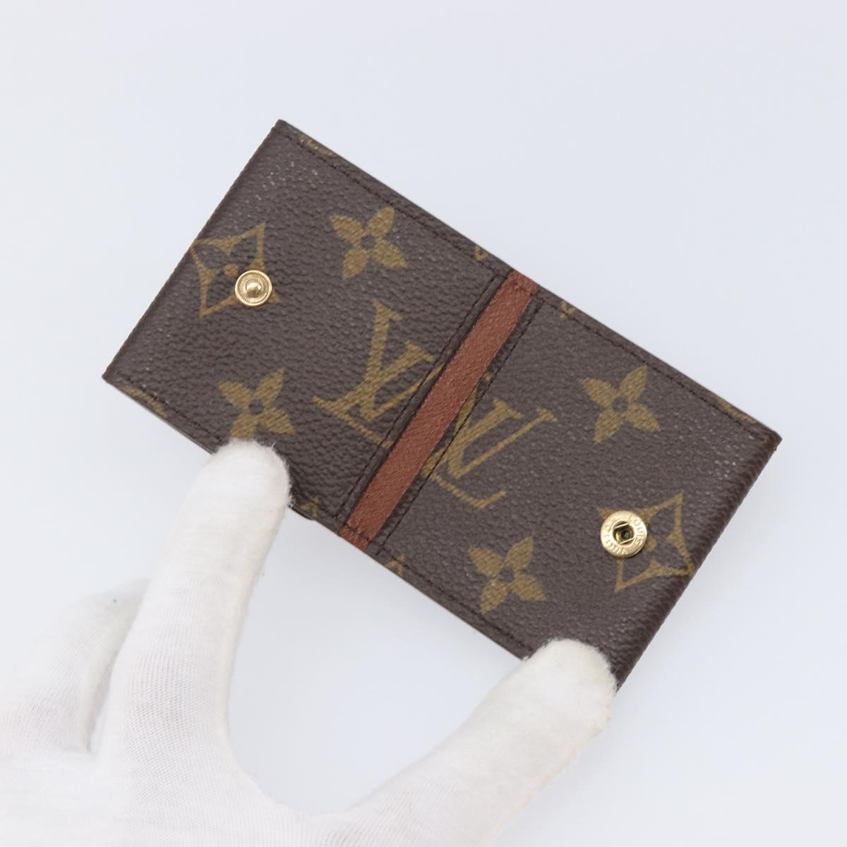 LOUIS VUITTON Monogram Porte Photo 2 Volle Photo Frame M58011 LV Auth 206364V