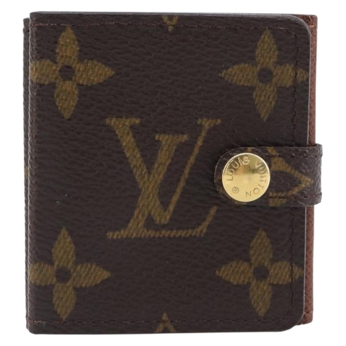 LOUIS VUITTON Monogram Porte Photo 2 Volle Photo Frame M58011 LV Auth 206364V