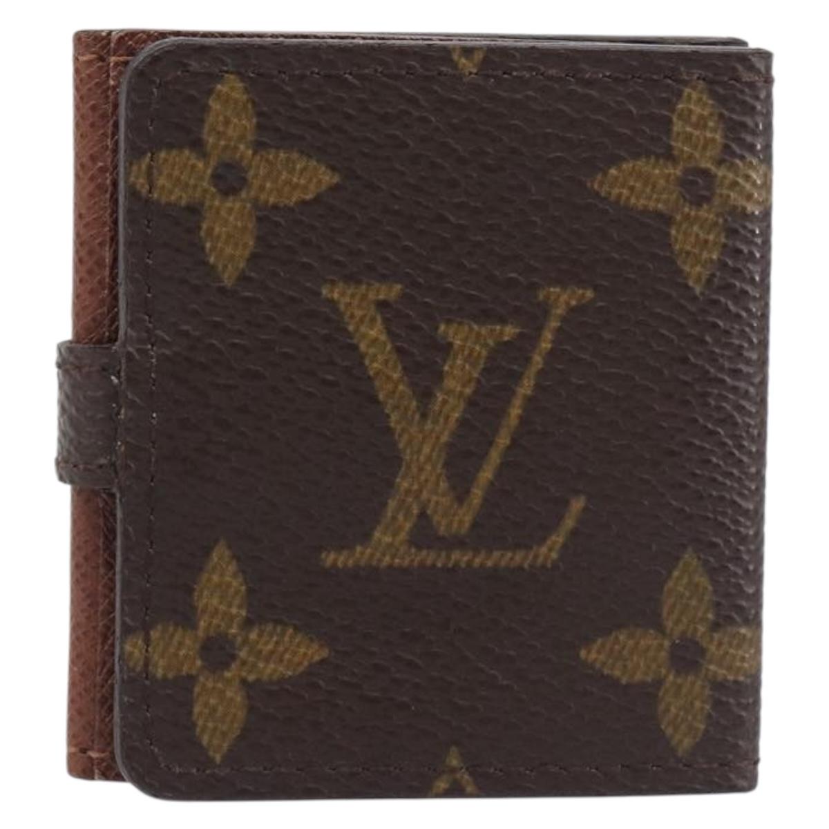 LOUIS VUITTON Monogram Porte Photo 2 Volle Photo Frame M58011 LV Auth 206364V