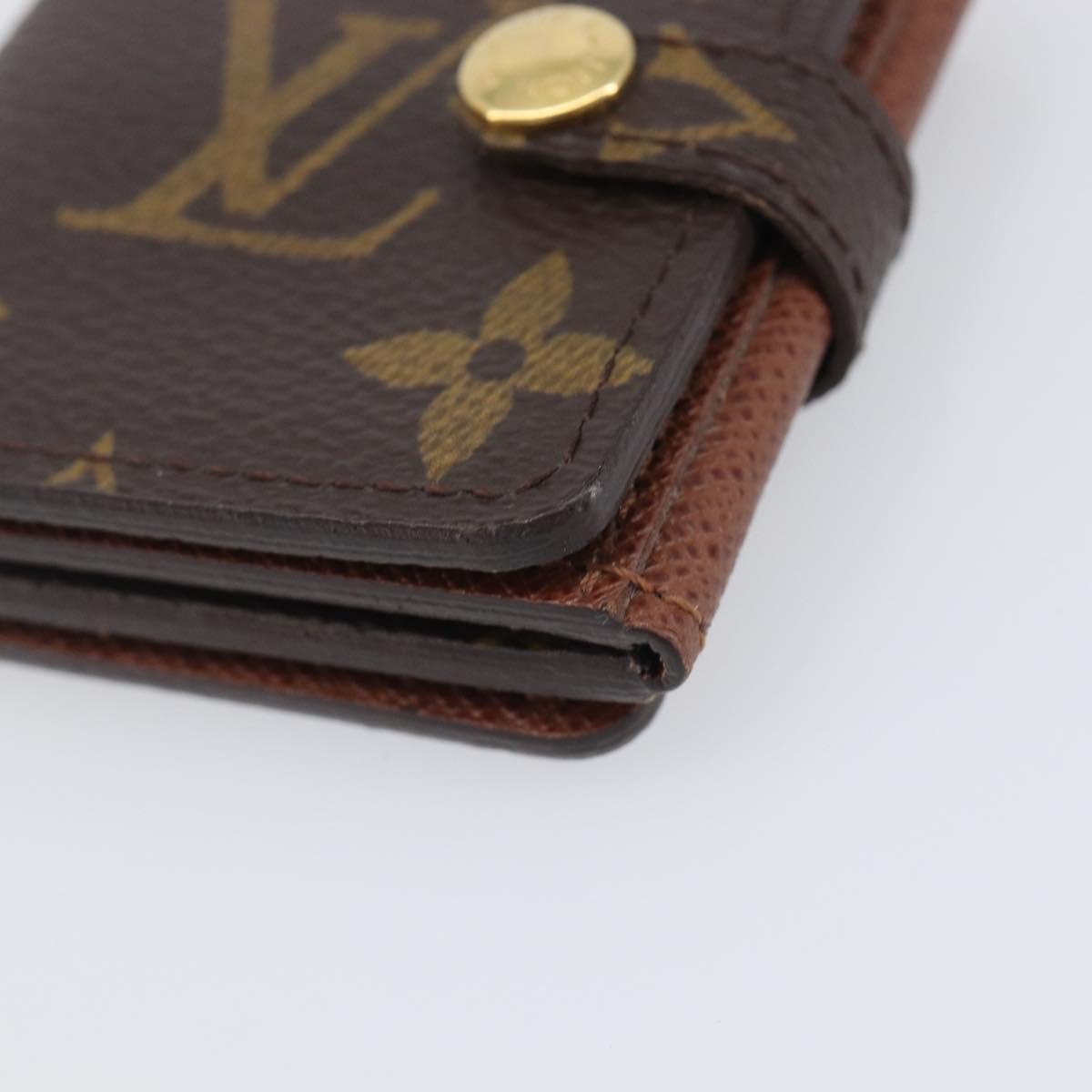 LOUIS VUITTON Monogram Porte Photo 2 Volle Photo Frame M58011 LV Auth 206364V