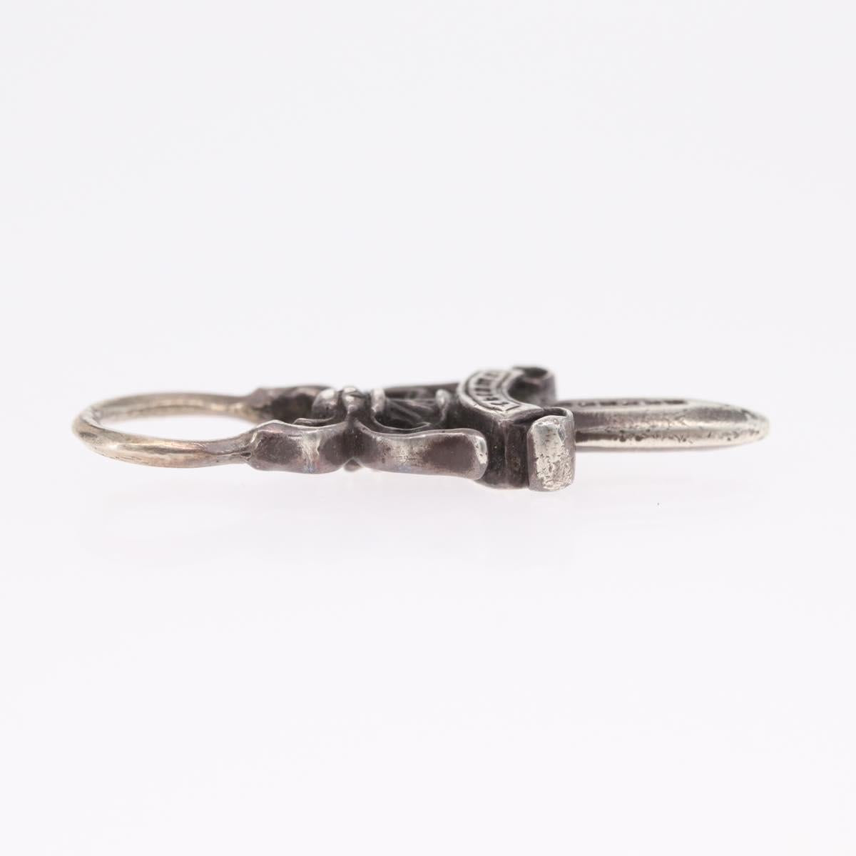 Chrome Hearts Dagger Pendant Top Ag925 Silver Auth 206382M