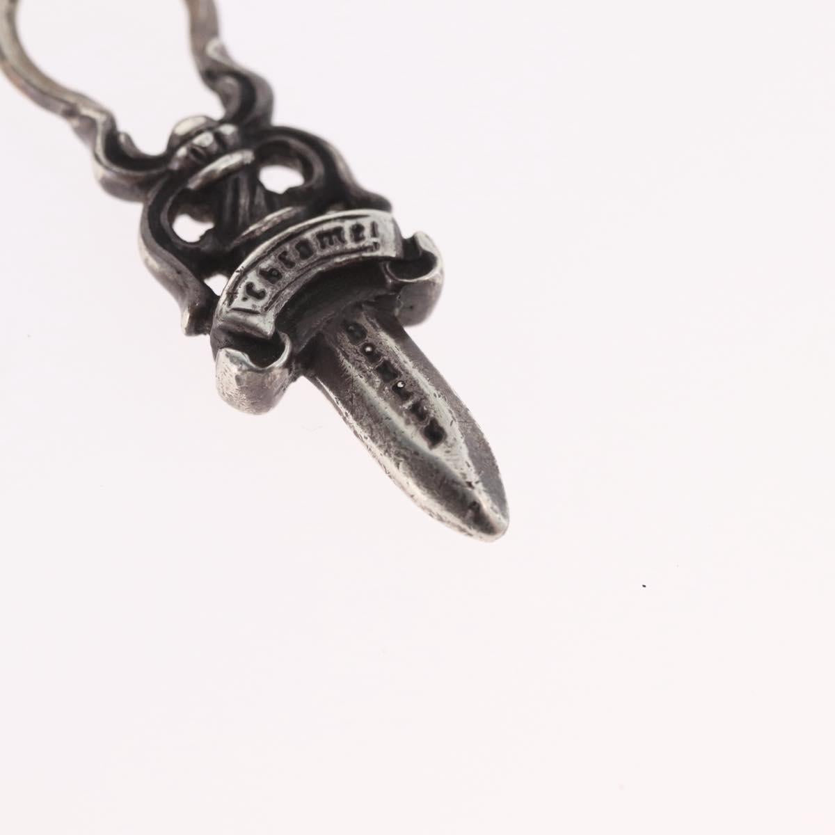 Chrome Hearts Dagger Pendant Top Ag925 Silver Auth 206382M