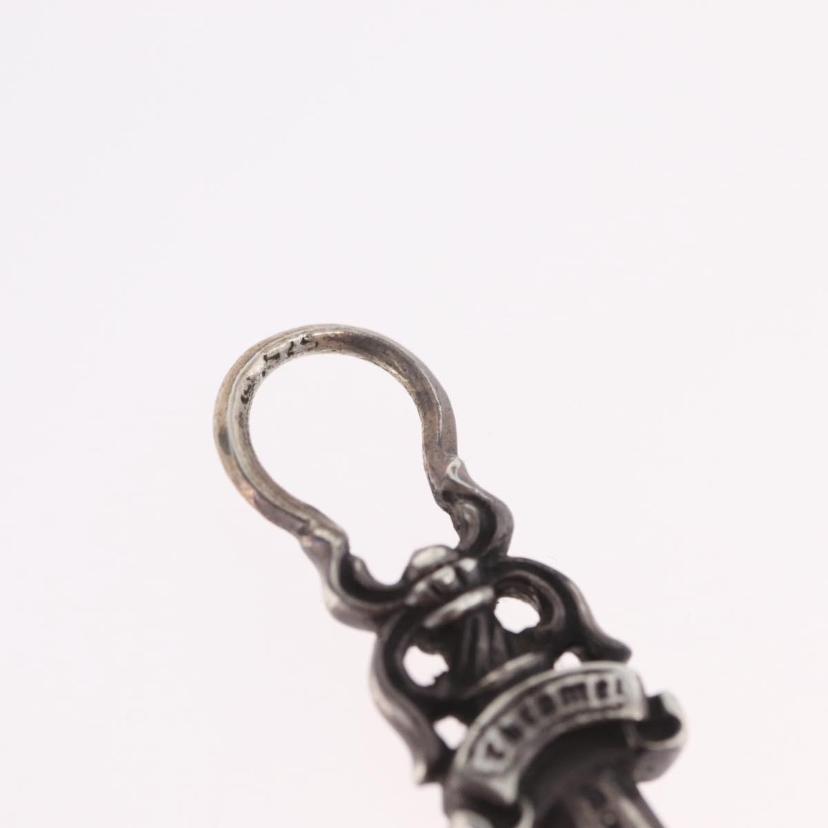 Chrome Hearts Dagger Pendant Top Ag925 Silver Auth 206382M