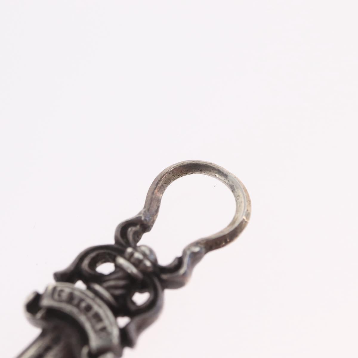 Chrome Hearts Dagger Pendant Top Ag925 Silver Auth 206382M