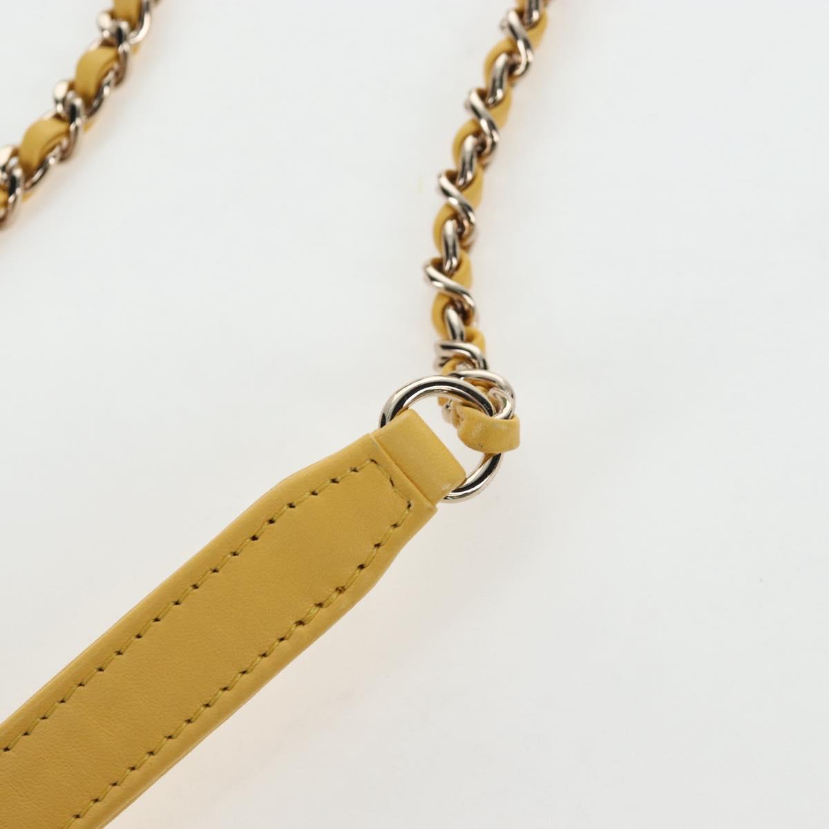 CHANEL CC Filigree Vanity Chain Bag Caviar Skin Multicolor Gold CC Auth 206403SM