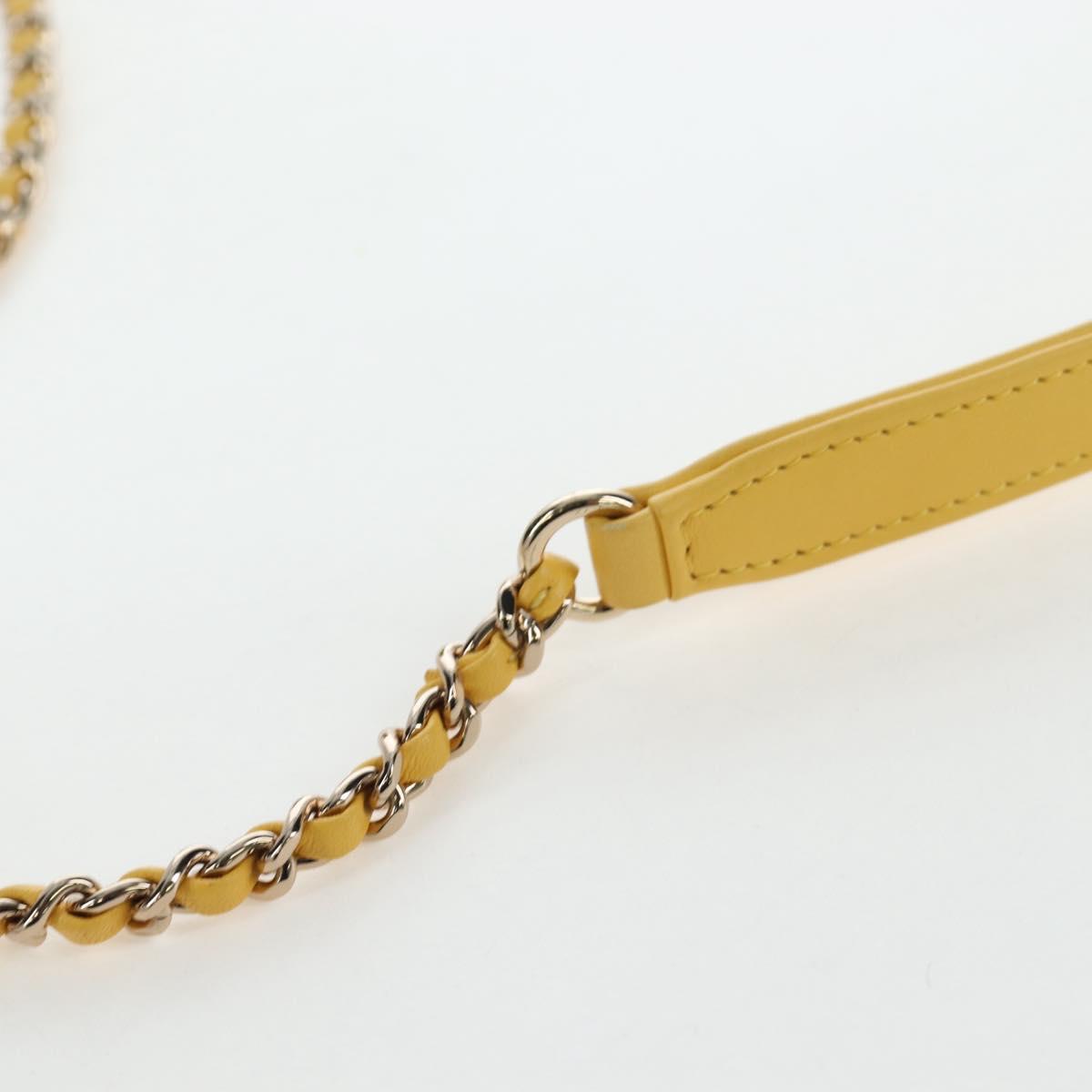 CHANEL CC Filigree Vanity Chain Bag Caviar Skin Multicolor Gold CC Auth 206403SM
