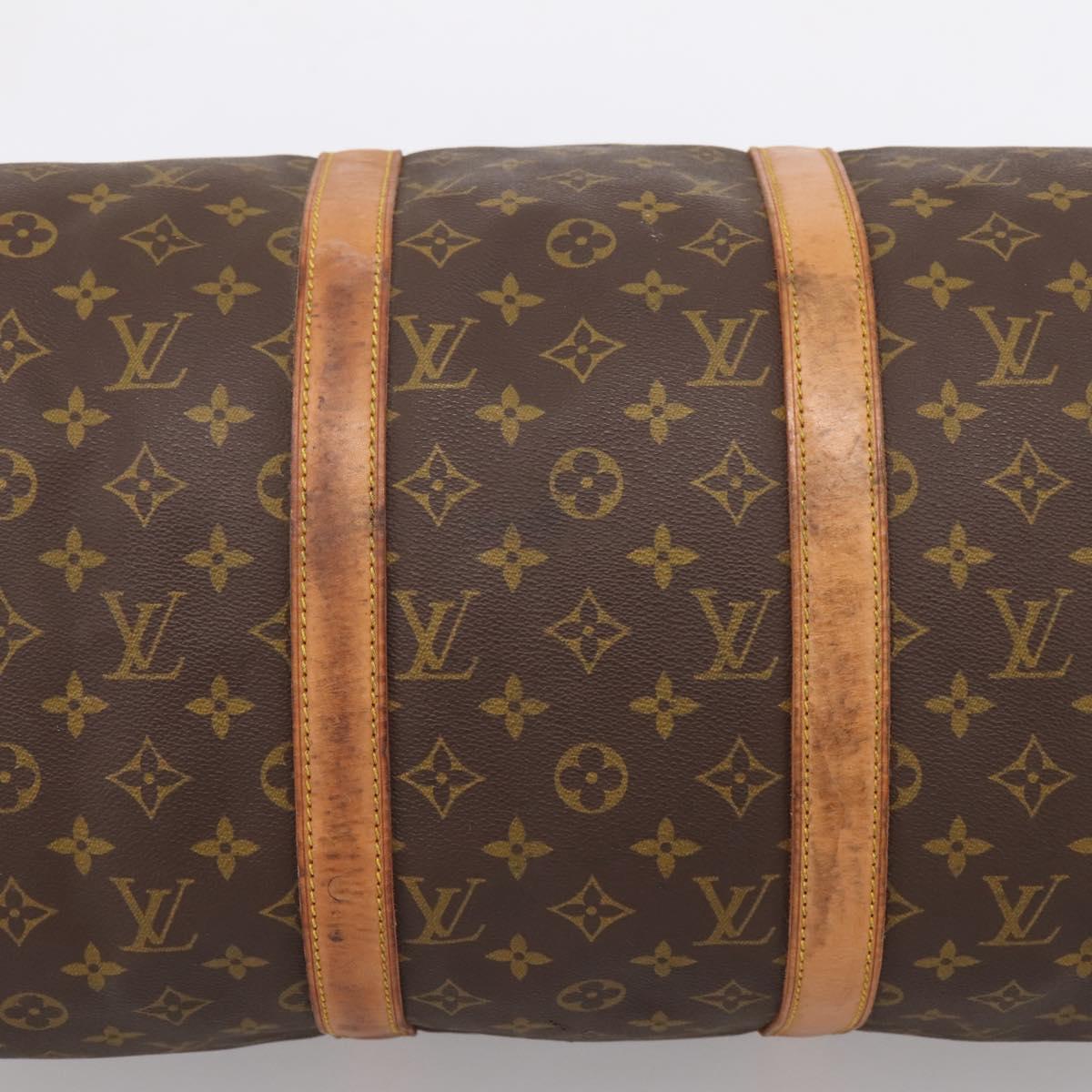 LOUIS VUITTON Monogram Keepall 50 Boston Bag Vintage M41426 LV Auth 206424