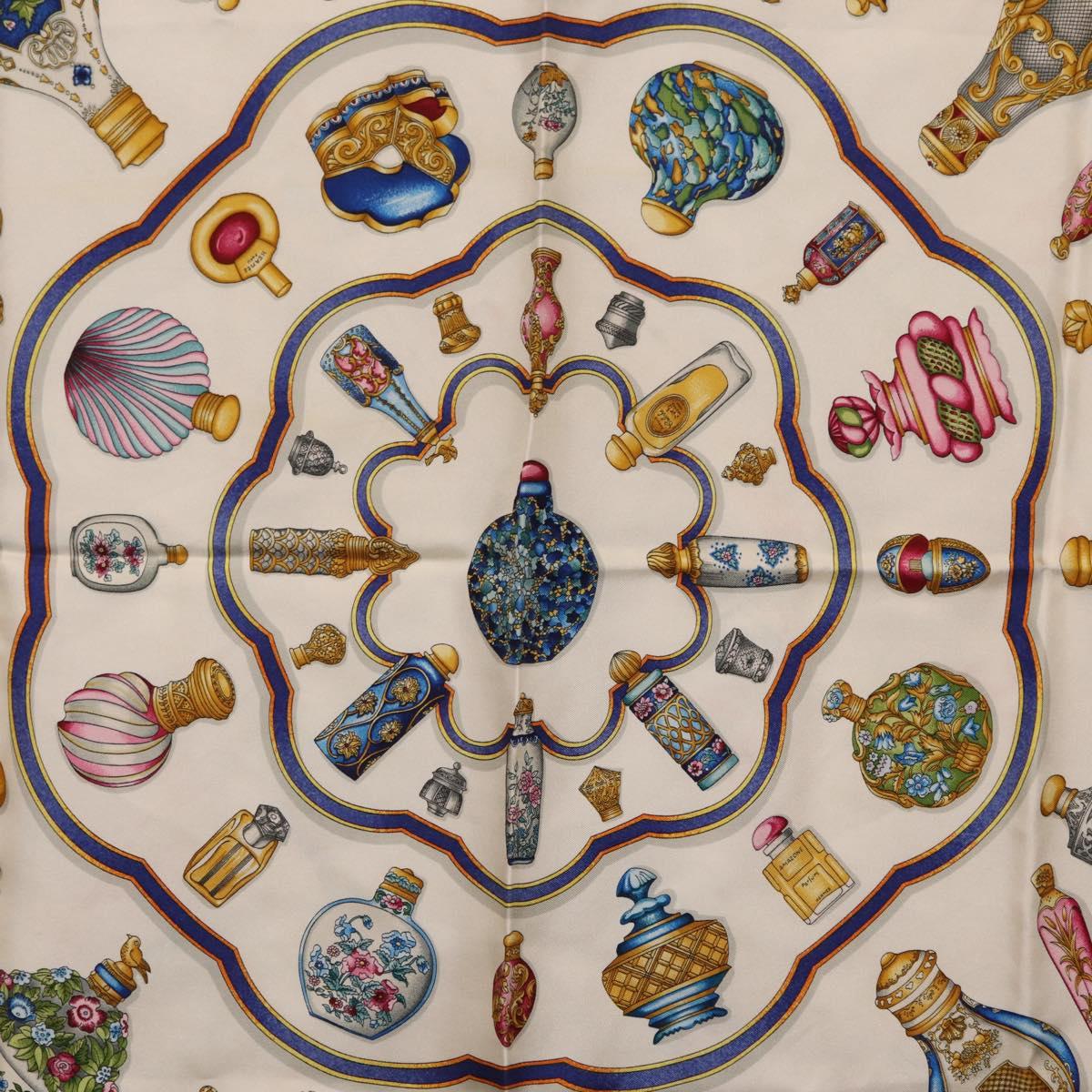 HERMES Carre 90 Scarf hPourvu qu'on ait l'ivresseh Silk Red Auth 206430