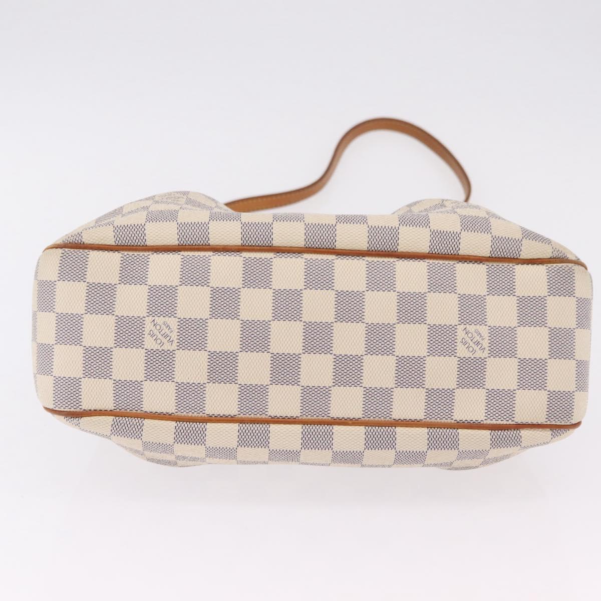 LOUIS VUITTON Damier Azur Siracusa PM Shoulder Bag N41113 LV Auth 206447A