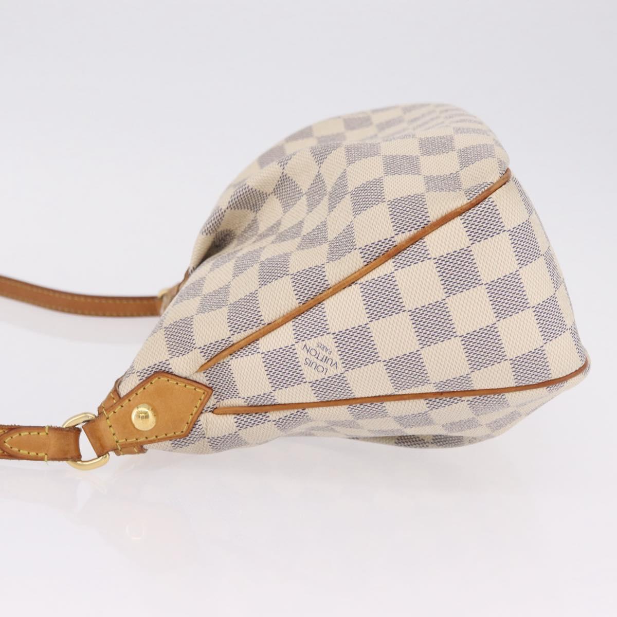 LOUIS VUITTON Damier Azur Siracusa PM Shoulder Bag N41113 LV Auth 206447A